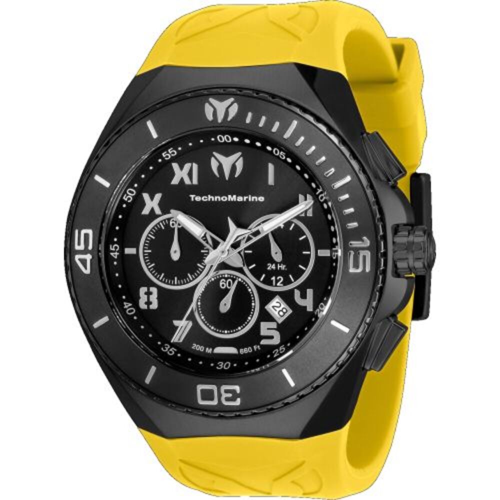 Technomarine Men's Manta Black Dial Watch - TM-220001